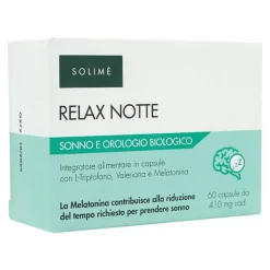 Relax bei Nacht Schlaf und biologische Uhr Kapseln, 60 St