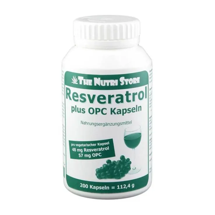 Resveratrol plus OPC Kapseln, 200 St
