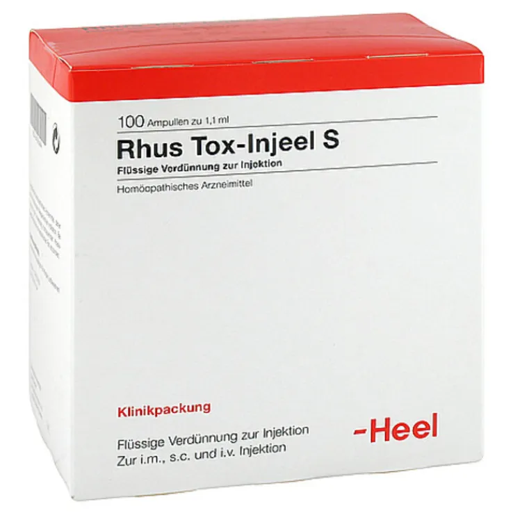 Rhus toxicodendron Injeel S Ampullen, 100 St