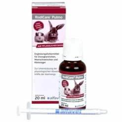 Rodicare Pulmo für Kleinnager, Meerschweinchen und Zwergkaninchen, 20 ml