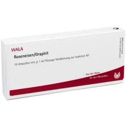 Roseneisen / Graphit Ampullen, 10X1 ml