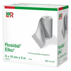 Rosidal Elko 8 + 10 cmx5 m Kurzzugbinde, 2 St