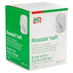 Rosidal haft Kompressionsbinde 8 cmx5 m, 1 St