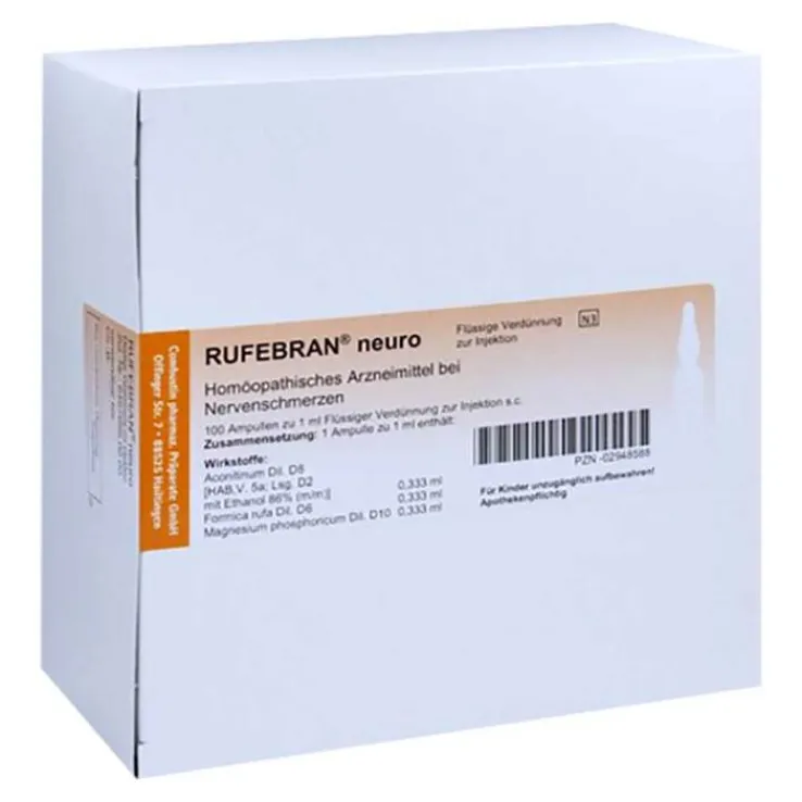 Rufebran neuro Ampullen, 100 St