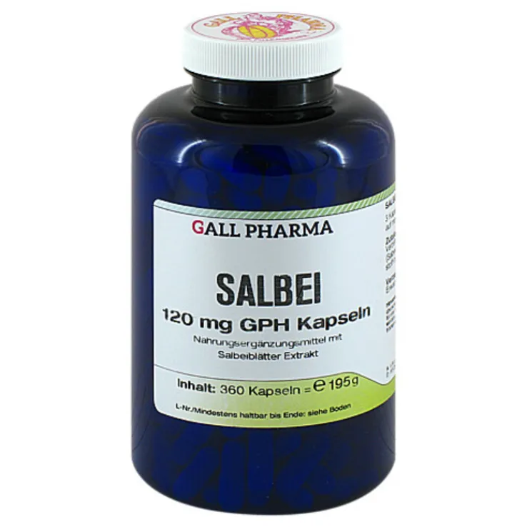 Salbei 120 mg GPH Kapseln, 90 St
