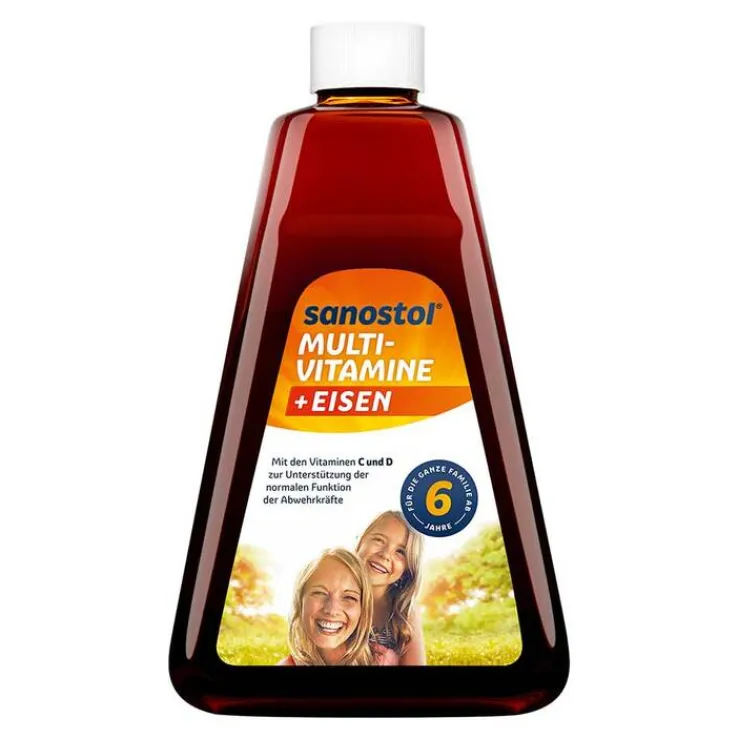 Sanostol plus Eisen Saft, 460 ml