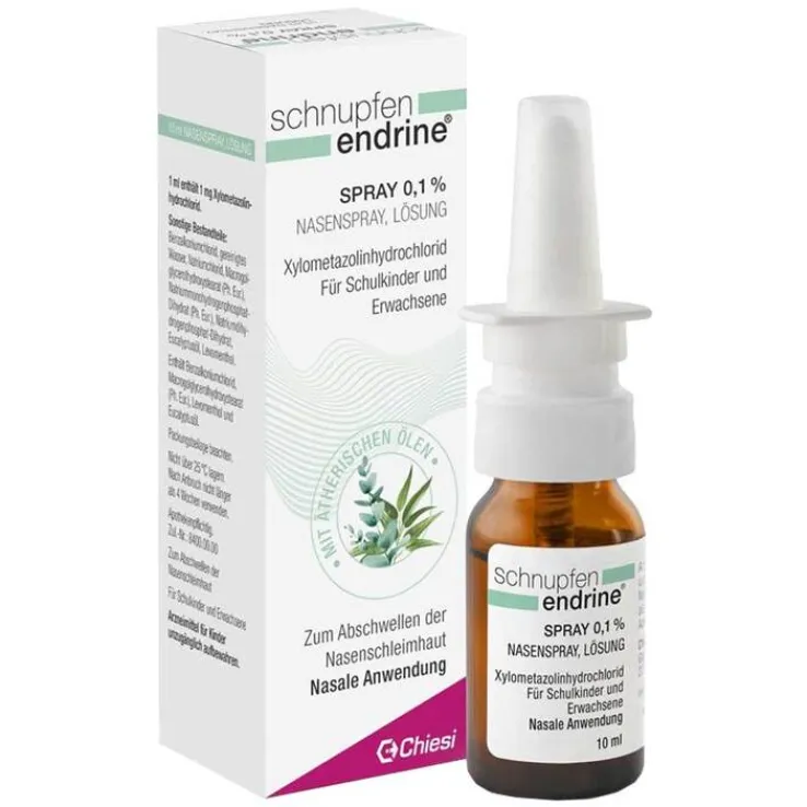 schnupfen endrine® Spray 0,1%, 10 ml