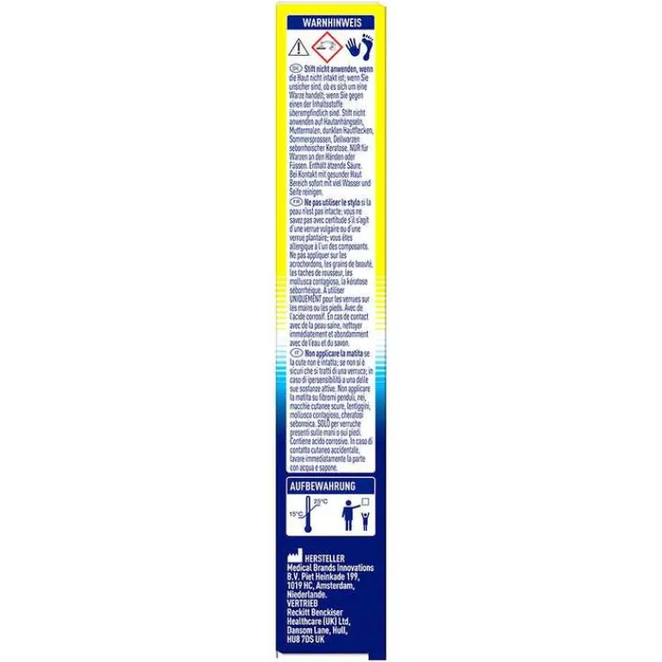 Scholl Warzen & Dornwarzen Behandlungsstift, 2 g