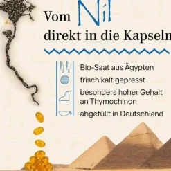 Schwarzkümmel Bio Vegan Kapseln, 120 St