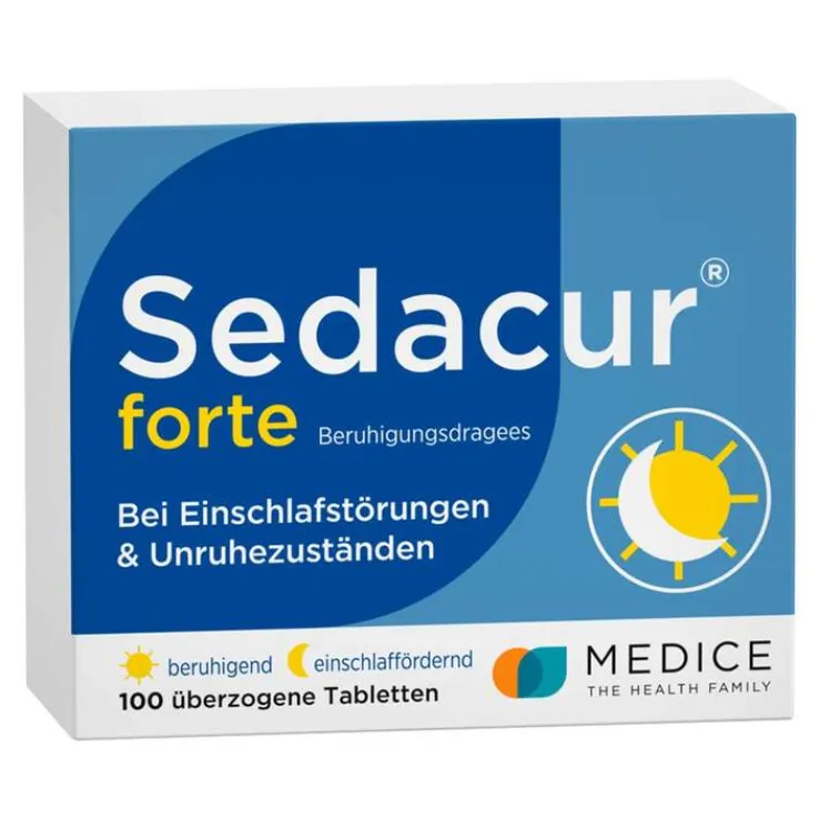 Sedacur® forte Beruhigungsdragees, 100 St