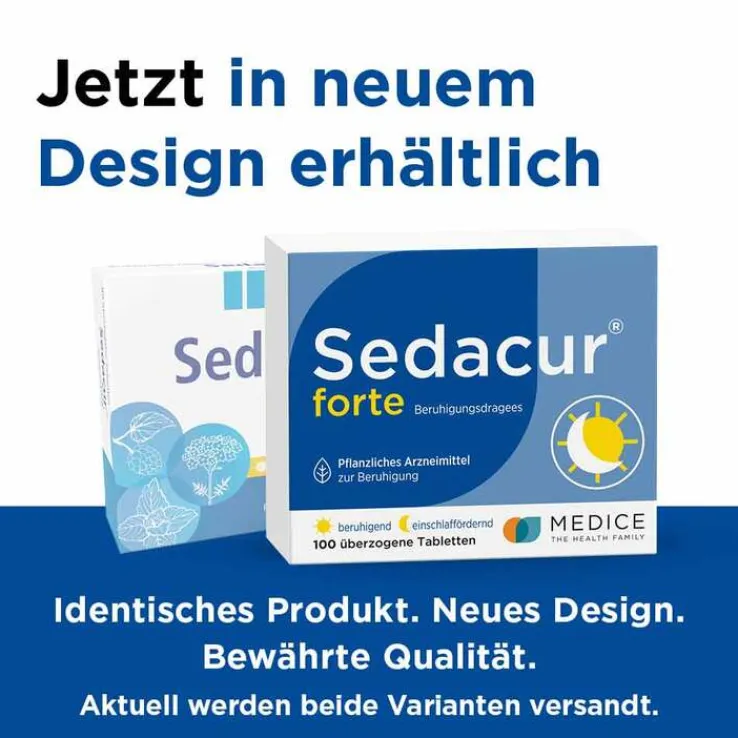 Sedacur® forte Beruhigungsdragees, 100 St