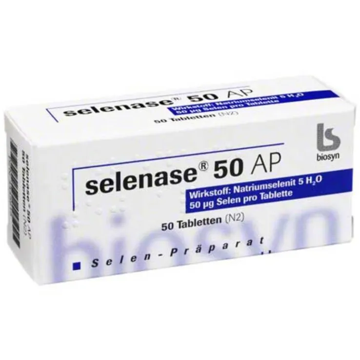 Selenase 50 AP Tabletten, 50 St