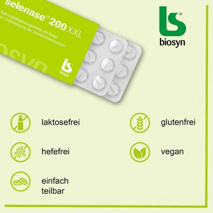 Selenase 200 XXL Tabletten, 90 St