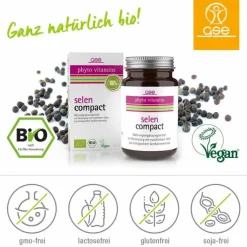 Selen Compact Bio Tabletten, 60 St