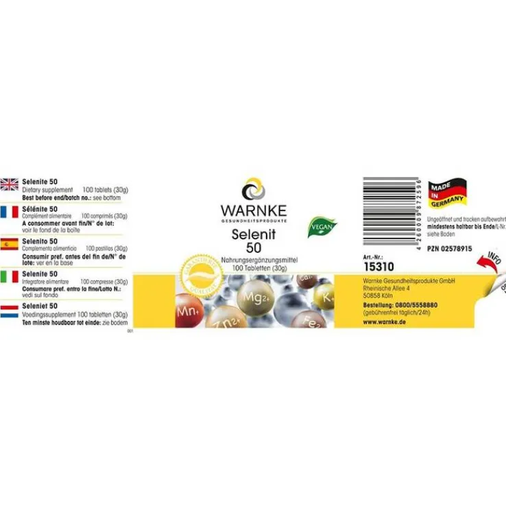 Selenit 50 Tabletten, 100 St