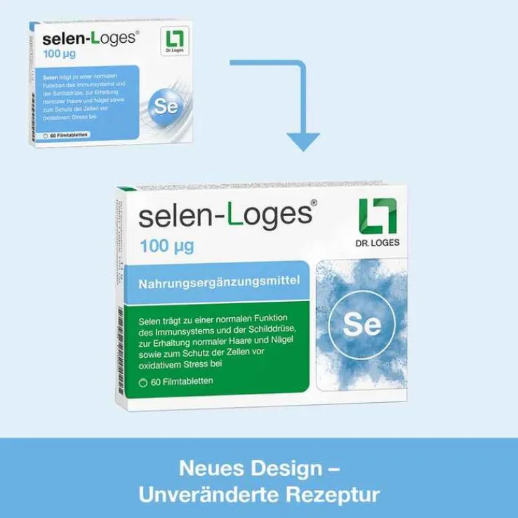 Selen-Loges 100 µg Filmtabletten, 60 St