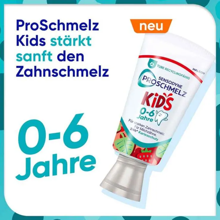 Sensodyne Proschmelz Kids 0 - 6 Jahre Zahnpasta, 50 ml