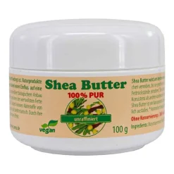 Sheabutter unraffiniert 100% pur, 100 g