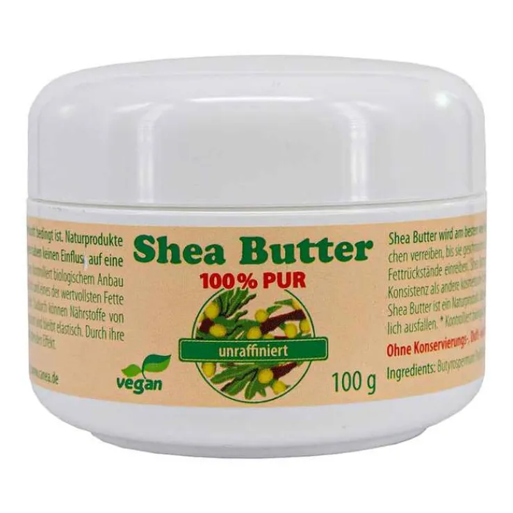 Sheabutter unraffiniert 100% pur, 100 g