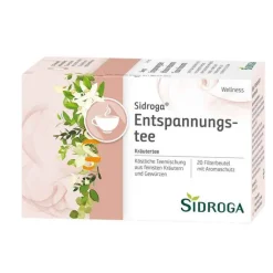 Sidroga Wellness Entspannungstee Filterbeutel, 20X1.75 g