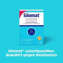 Silomat Hustenstiller Dextromethorphan mit Honig-Geschmack, 20 St