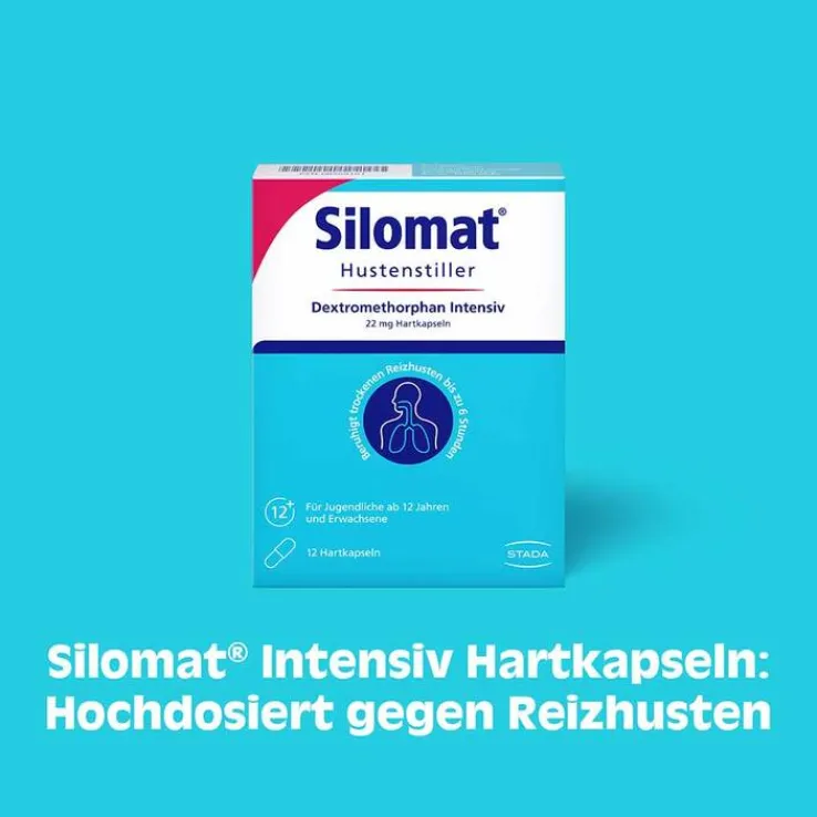 Silomat Hustenstiller Dextromethorphan Intensiv gegen Reizhusten, 12 St