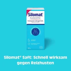 Silomat Hustenstiller Pentoxyverin 1,35 mg / ml Saft, 100 ml