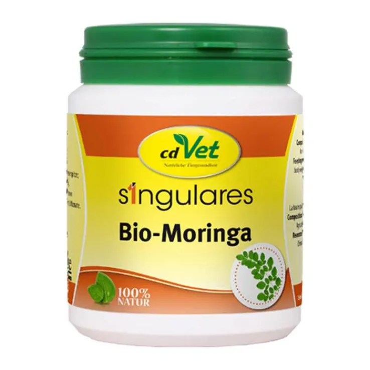 Singulares Bio-Moringa Pulver vet. (für Tiere), 100 g