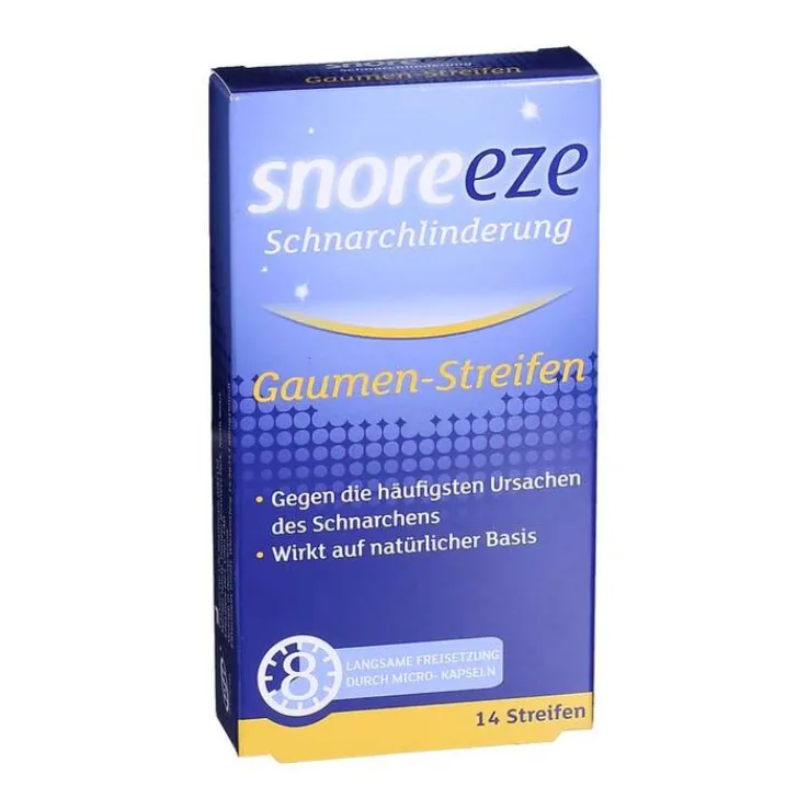 Snoreeze Schnarchlinderung Gaumen-Streifen, 14 St