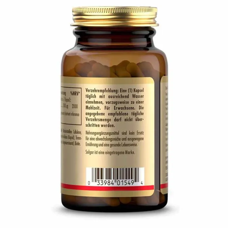 Solgar Biotin 1000 µg Kapseln, 50 St