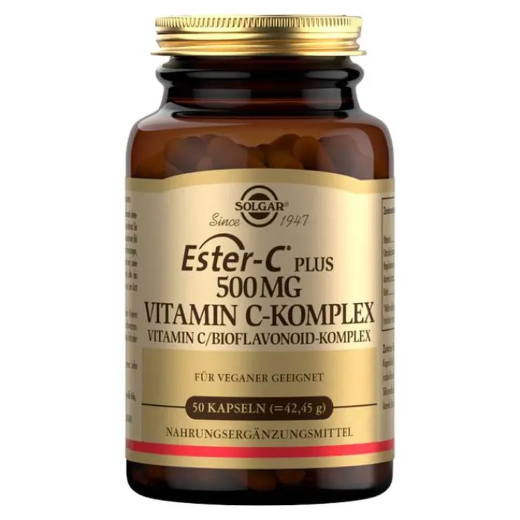 Solgar Ester-C plus 500 mg Kapseln, 50 St
