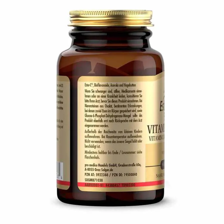 Solgar Ester-C plus 500 mg Kapseln, 50 St