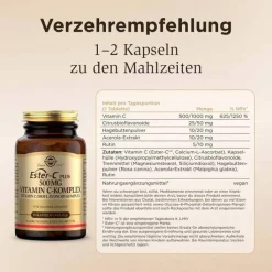Solgar Ester-C plus 500 mg Kapseln, 50 St
