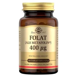 Solgar Folat Metafolin 400 µg Tabletten, 100 St