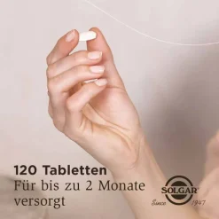Solgar Haut Haare Nägel Komplex Tabletten, 120 St