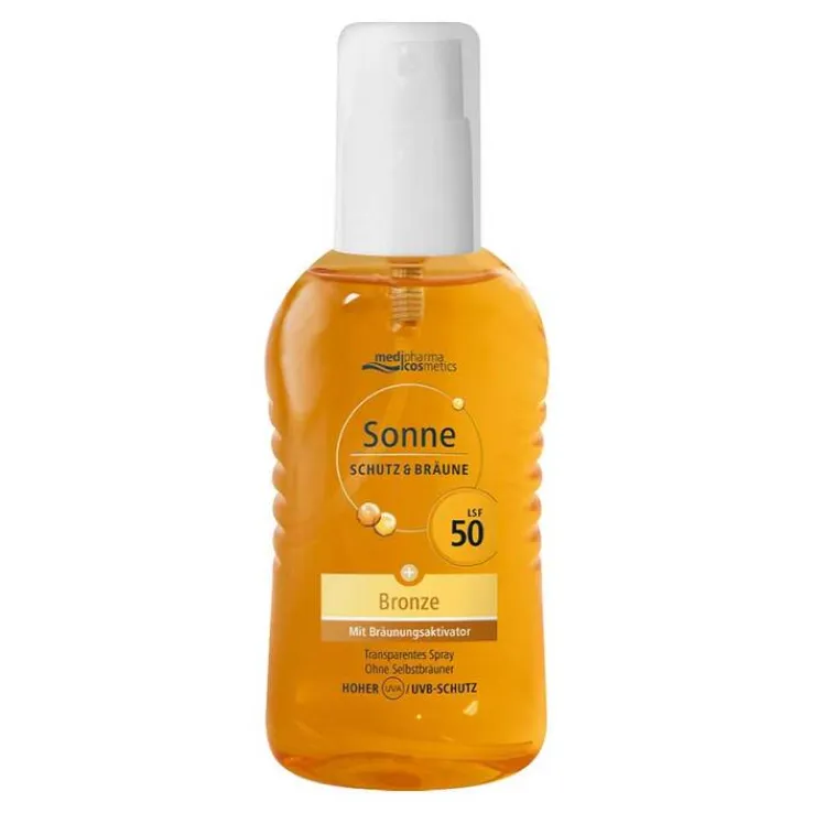 Sonne Schutz & Bräune Pump-Spray bronze LSF 50, 200 ml