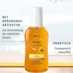 Sonne Schutz & Bräune Pump-Spray bronze LSF 50, 200 ml