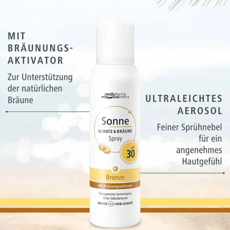 Sonne Schutz & Bräune Spray bronze LSF 30, 150 ml