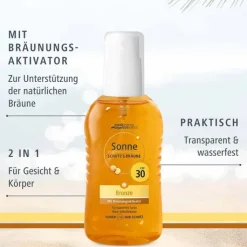 Sonne Schutz & Bräune Spray bronze LSF 30, 200 ml