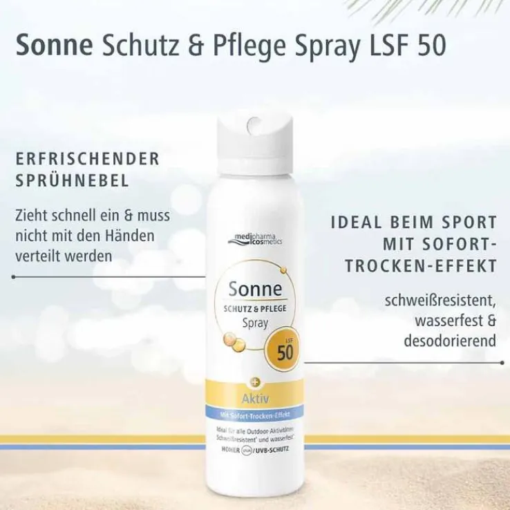 Sonne Schutz & Pflege Aktiv Aerosol-Spray LSF 50, 150 ml