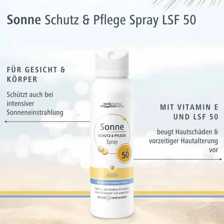 Sonne Schutz & Pflege Aktiv Aerosol-Spray LSF 50, 150 ml
