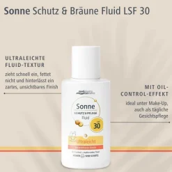 Sonne Schutz & Pflege Fluid ultraleicht LSF 30, 50 ml