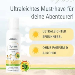 Sonne Schutz & Pflege Spray Kids LSF 50 + , 150 ml