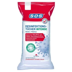 SOS Desinfektionstücher Intense, 25 St