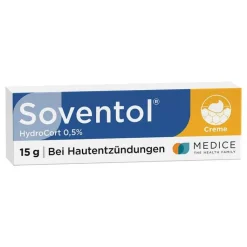 Soventol® HydroCort 0,5% Creme bei akuten Hautentzündungen, 15 g