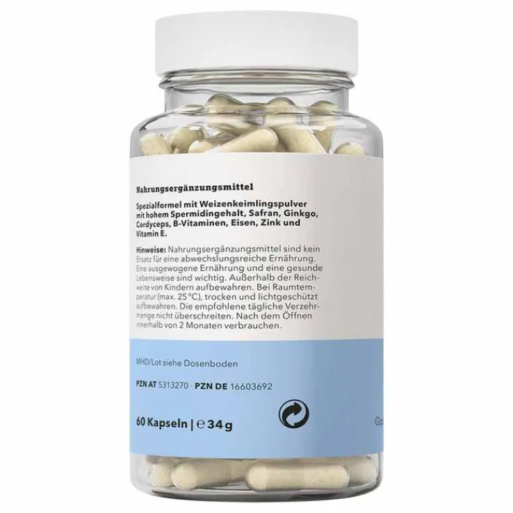 Spermidin Gedächtnis Kapseln, 60 St