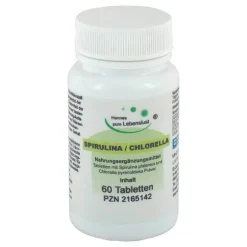 Spirulina + Chlorella Tabletten, 60 St
