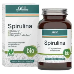 Spirulina 500 mg Bio Naturland Tabletten, 240 St