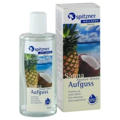 Spitzner Saunaaufguss Ananas-Kokos Wellness, 190 ml