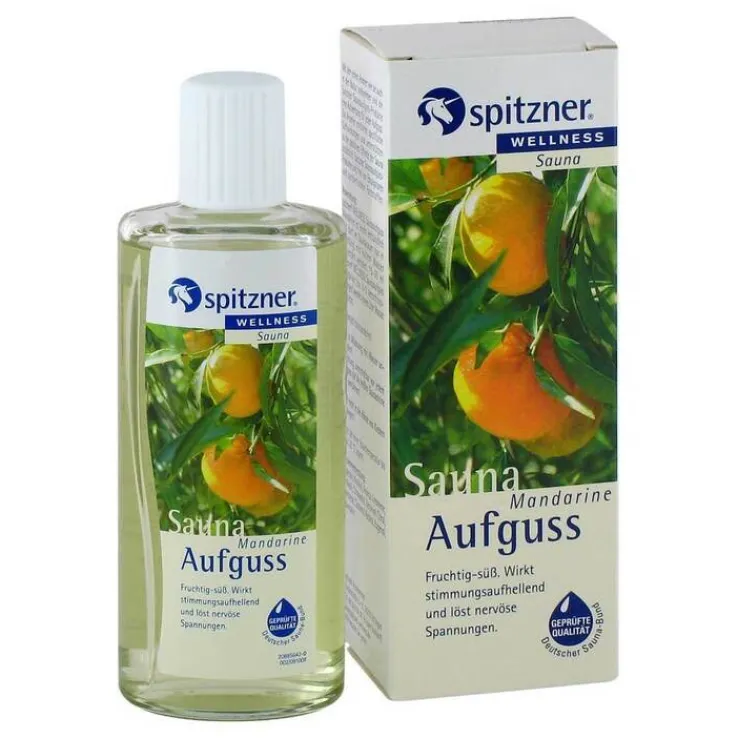 Spitzner Saunaaufguss Mandarine Wellness, 190 ml